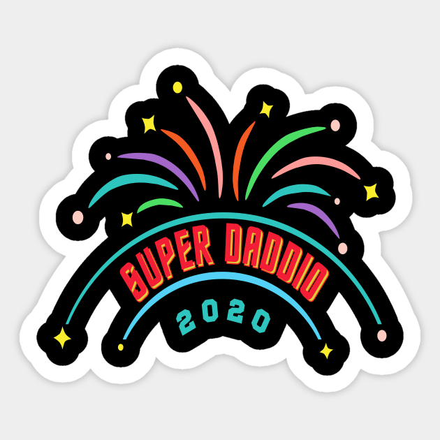 Super Daddio Sticker by iCutTee